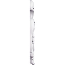 Ekena Millwork - ONL24X16X01EL - Endurathane Elena Onlay, 24 5/8"W x 16 1/8"H x 1 3/8"P, Factory Primed
