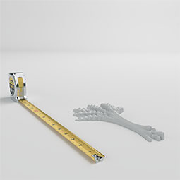 Ekena Millwork - ONL05X12X01IV - Endurathane Ivy Onlay, 5"W x 3/4"H x 8"L, Factory Primed