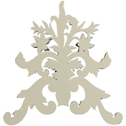 Ekena Millwork - ONL18X19X01EL - Endurathane Elliot Onlay, 19 1/8"W x 18 7/8"H x 1 1/8"P, Factory Primed