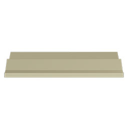 Ekena Millwork - MLD05X07X08LE - Endurathane Leighton Crown Moulding, 5"H x 6 3/4"P x 8 3/8"F x 96"L, Factory Primed