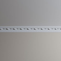 Ekena Millwork - MLD03X03X05EL - Endurathane Elijah Crown Moulding, 3 3/8"H x 3 3/8"P x 4 1/2"F x 96"L, Factory Primed