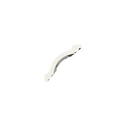 Ekena Millwork - MLD03X03X05IS - Endurathane Isaac Crown Moulding, 3 1/8"H x 3 1/8"P x 4 1/2"F x 96"L, Factory Primed
