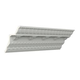 Ekena Millwork - MLD17X17X24SA - Endurathane Saphire Crown Moulding, 17 3/8"H x 16 3/4"P x 24"F x 96"L, Factory Primed
