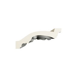 Ekena Millwork - MLD05X02X05BR - Endurathane Bruce Crown Moulding, 4 3/4"H x 2 1/8"P x 5 1/8"F x 96"L, Factory Primed