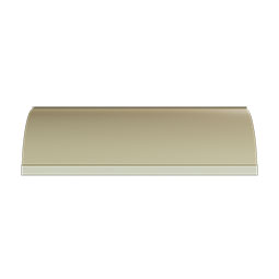 Ekena Millwork - MLD10X10X13ES - Endurathane Esenia Crown Moulding, 9 1/2"H x 9 1/2"P x 13 3/8"F x 48"L, Factory Primed