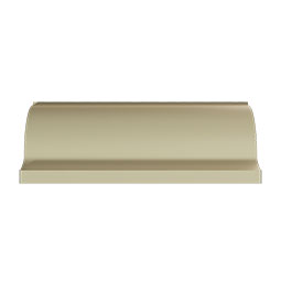 Ekena Millwork - MLD11X11X15AR - Endurathane Aria Crown Moulding, 11"H x 10 5/8"P x 15 3/8"F x 96"L, Factory Primed