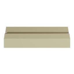Ekena Millwork - MLD02X02X03EM - Endurathane Emery Crown Moulding, 2 1/8"H x 2"P x 3"F x 94 1/2"L, Factory Primed