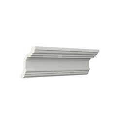 Ekena Millwork - MLD04X03X05RA - Endurathane Rayne Crown Moulding, 3 1/2"H x 2 5/8"P x 4 1/2"F x 96"L, Factory Primed
