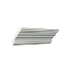 Ekena Millwork - SAMPLE-MLD03X02X04AN - SAMPLE - Endurathane Anthony Crown Moulding, 2 5/8"H x 2 1/4"P x 3 1/2"F x 12"L, Factory Primed