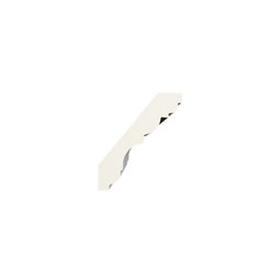 Ekena Millwork - SAMPLE-MLD03X02X04AN - SAMPLE - Endurathane Anthony Crown Moulding, 2 5/8"H x 2 1/4"P x 3 1/2"F x 12"L, Factory Primed