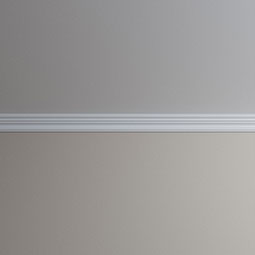 Ekena Millwork - SAMPLE-MLD03X02X04AN - SAMPLE - Endurathane Anthony Crown Moulding, 2 5/8"H x 2 1/4"P x 3 1/2"F x 12"L, Factory Primed