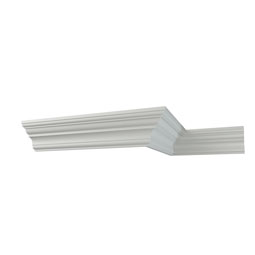 Ekena Millwork - SAMPLE-MLD03X02X04AN - SAMPLE - Endurathane Anthony Crown Moulding, 2 5/8"H x 2 1/4"P x 3 1/2"F x 12"L, Factory Primed