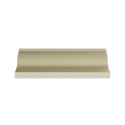 Ekena Millwork - SAMPLE-MLD02X02X03SH - SAMPLE - Endurathane Shiloh Crown Moulding, 2 3/8"H x 2 3/8"P x 3 3/8"F x 12"L, Factory Primed