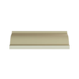 Ekena Millwork - MLD04X04X05MA - Endurathane Maisie Crown Moulding, 3 1/2"H x 3 1/2"P x 5"F x 96"L, Factory Primed