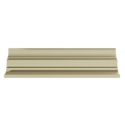 Ekena Millwork - MLD10X08X13HE - Endurathane Henry Crown Moulding, 9 7/8"H x 7 7/8"P x 12 5/8"F x 96"L, Factory Primed
