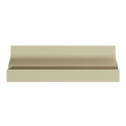 Ekena Millwork - MLD02X02X02VA - Endurathane Valerie Crown Moulding, 1 3/4"H x 1 5/8"P x 2 3/8"F x 96"L, Factory Primed