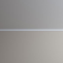 Ekena Millwork - SAMPLE-MLD01X01X01MR - SAMPLE - Endurathane Marcus Crown Moulding, 1"H x 3/4"P x 1 1/4"F x 12"L, Factory Primed