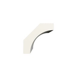 Ekena Millwork - SAMPLE-MLD01X01X01DA - SAMPLE - Endurathane Dante Crown Moulding, 7/8"H x 7/8"P x 1 1/8"F x 12"L, Factory Primed