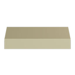 Ekena Millwork - SAMPLE-MLD01X01X01DA - SAMPLE - Endurathane Dante Crown Moulding, 7/8"H x 7/8"P x 1 1/8"F x 12"L, Factory Primed