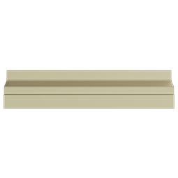 Ekena Millwork - MLD02X01X02SG - Endurathane Sage Crown Moulding, 1 3/4"H x 1 1/8"P x 2"F x 96"L, Factory Primed