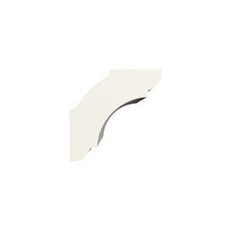 Ekena Millwork - MLD01X01X02MO - Endurathane Morris Crown Moulding, 1"H x 1"P x 1 1/2"F x 96"L, Factory Primed