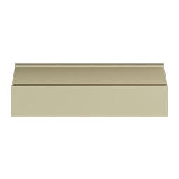 Ekena Millwork - MLD01X01X02MO - Endurathane Morris Crown Moulding, 1"H x 1"P x 1 1/2"F x 96"L, Factory Primed