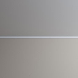Ekena Millwork - MLD01X01X02MO - Endurathane Morris Crown Moulding, 1"H x 1"P x 1 1/2"F x 96"L, Factory Primed