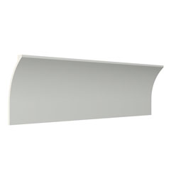 Ekena Millwork - MLD12X04X13IS - Endurathane Isla Crown Moulding, 11 3/4"H x 4"P x 12 1/2"F x 48"L, Factory Primed