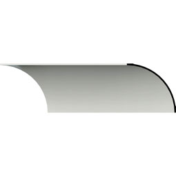 Ekena Millwork - MLD19X19X27KA - Endurathane Karim Crown Moulding, 18 7/8"H x 18 7/8"P x 26 3/4"F x 48"L, Factory Primed