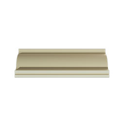 Ekena Millwork - MLD03X03X04PH - Endurathane Pheonix Crown Moulding, 2 3/4"H x 2 3/4"P x 3 7/8"F x 96"L, Factory Primed