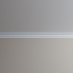 Ekena Millwork - MLD03X03X04PH - Endurathane Pheonix Crown Moulding, 2 3/4"H x 2 3/4"P x 3 7/8"F x 96"L, Factory Primed