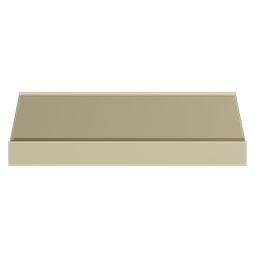 Ekena Millwork - MLD02X02X03NI - Endurathane Nico Crown Moulding, 2"H x 2"P x 2 3/4"F x 96"L, Factory Primed
