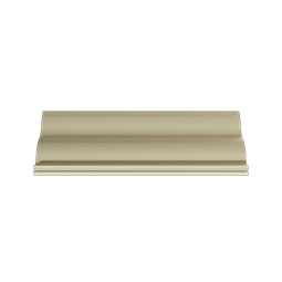 Ekena Millwork - MLD04X04X05AZ - Endurathane Azriel Crown Moulding, 3 1/2"H x 3 1/2"P x 5"F x 96"L, Factory Primed