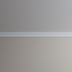Ekena Millwork - MLD02X02X03CE - Endurathane Cecilia Crown Moulding, 2 3/8"H x 2"P x 3"F x 96"L, Factory Primed