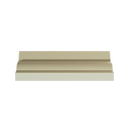 Ekena Millwork - MLD03X03X04SW - Endurathane Sawyer Crown Moulding, 2 3/4"H x 2 3/4"P x 3 7/8"F x 96"L, Factory Primed