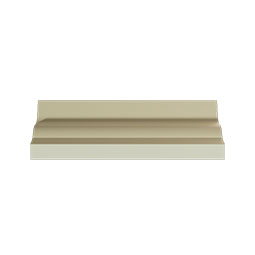 Ekena Millwork - MLD04X04X06HL - Endurathane Harlington Crown Moulding, 4"H x 4"P x 5 1/2"F x 96"L, Factory Primed