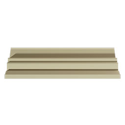 Ekena Millwork - MLD09X10X15DO - Endurathane Domingo Crown Moulding, 9 3/8"H x 9 5/8"P x 14 5/8"F x 96"L, Factory Primed