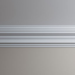 Ekena Millwork - MLD09X10X15DO - Endurathane Domingo Crown Moulding, 9 3/8"H x 9 5/8"P x 14 5/8"F x 96"L, Factory Primed