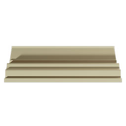 Ekena Millwork - MLD15X16X22JE - Endurathane Jenna Crown Moulding, 14 1/2"H x 16 3/8"P x 21 7/8"F x 96"L, Factory Primed
