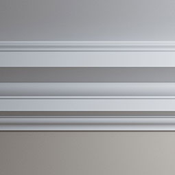 Ekena Millwork - MLD20X21X29KI - Endurathane Kingsley Crown Moulding, 19 5/8"H x 20 7/8"P x 28 5/8"F x 96"L, Factory Primed