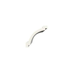 Ekena Millwork - MLD04X04X06GH - Endurathane Graham Crown Moulding, 4"H x 4"P x 5 1/2"F x 94 1/2"L, Factory Primed