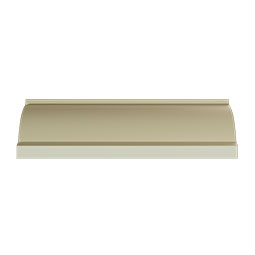 Ekena Millwork - MLD04X04X06GH - Endurathane Graham Crown Moulding, 4"H x 4"P x 5 1/2"F x 94 1/2"L, Factory Primed