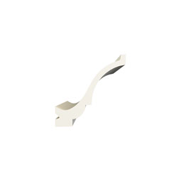 Ekena Millwork - MLD06X06X08EL - Endurathane Eleanor Crown Moulding, 5 7/8"H x 5 3/4"P x 8 1/8"F x 94 1/2"L, Factory Primed