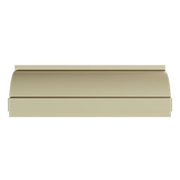 Ekena Millwork - MLD06X05X07NO - Endurathane Noah Crown Moulding, 6"H x 4 5/8"P x 7 3/8"F x 94 1/2"L, Factory Primed