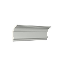 Ekena Millwork - MLD06X03X06CH - Endurathane Charlene Crown Moulding, 5 1/2"H x 2 1/2"P x 6 1/8"F x 94 1/2"L, Factory Primed
