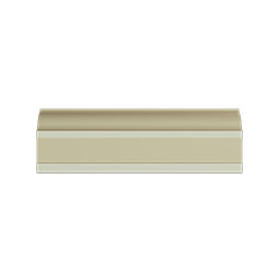 Ekena Millwork - MLD06X03X06CH - Endurathane Charlene Crown Moulding, 5 1/2"H x 2 1/2"P x 6 1/8"F x 94 1/2"L, Factory Primed