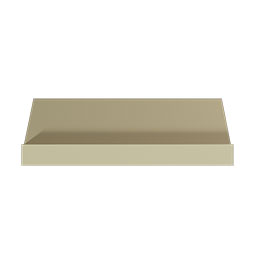 Ekena Millwork - MLD04X05X06BR - Endurathane Brandy Crown Moulding, 4"H x 4 3/4"P x 6 1/8"F x 94 1/2"L, Factory Primed