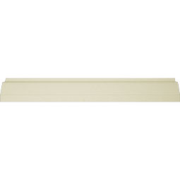 Ekena Millwork - MLD02X02X03OL - Endurathane Oliver Crown Moulding, 2"H x 1 5/8"P x 2 1/2"F x 94 1/2"L, Factory Primed