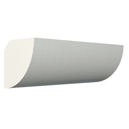 Ekena Millwork - SAMPLE-MLD01X01X01EV - SAMPLE - Endurathane Everly Crown Moulding, 3/8"H x 3/8"P x 5/8"F x 12"L, Factory Primed