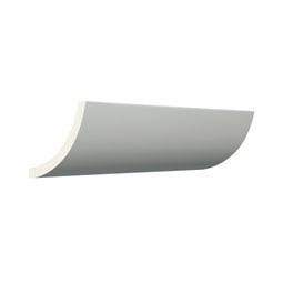 Ekena Millwork - MLD06X07X09CY - Endurathane Cynthia Crown Moulding, 6"H x 7"P x 9 1/4"F x 94 1/2"L, Factory Primed